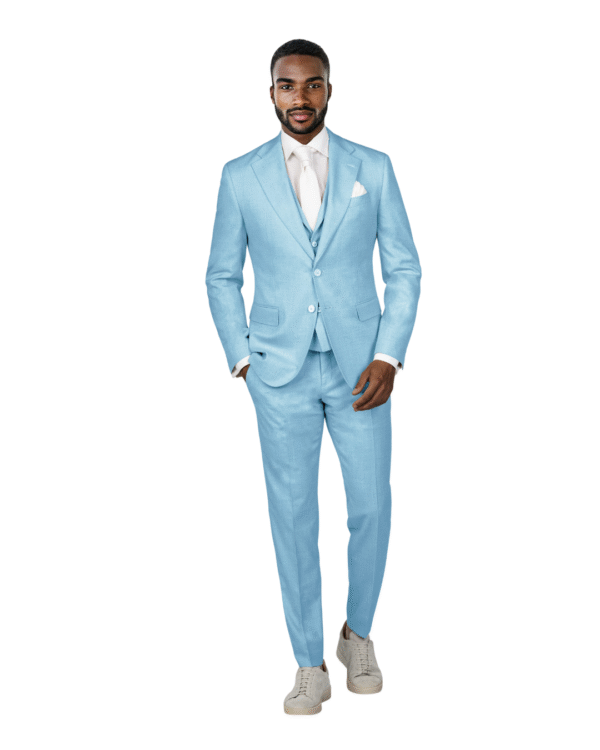 Bräutigam ROKA Hellblaue Hochzeitsanzug