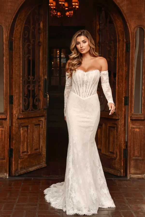 Brautkleider Essense of Australia D4287