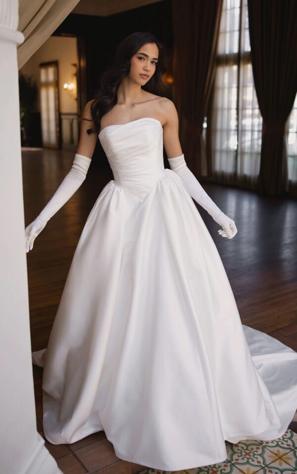 Brautkleider Essense of Australia D4602