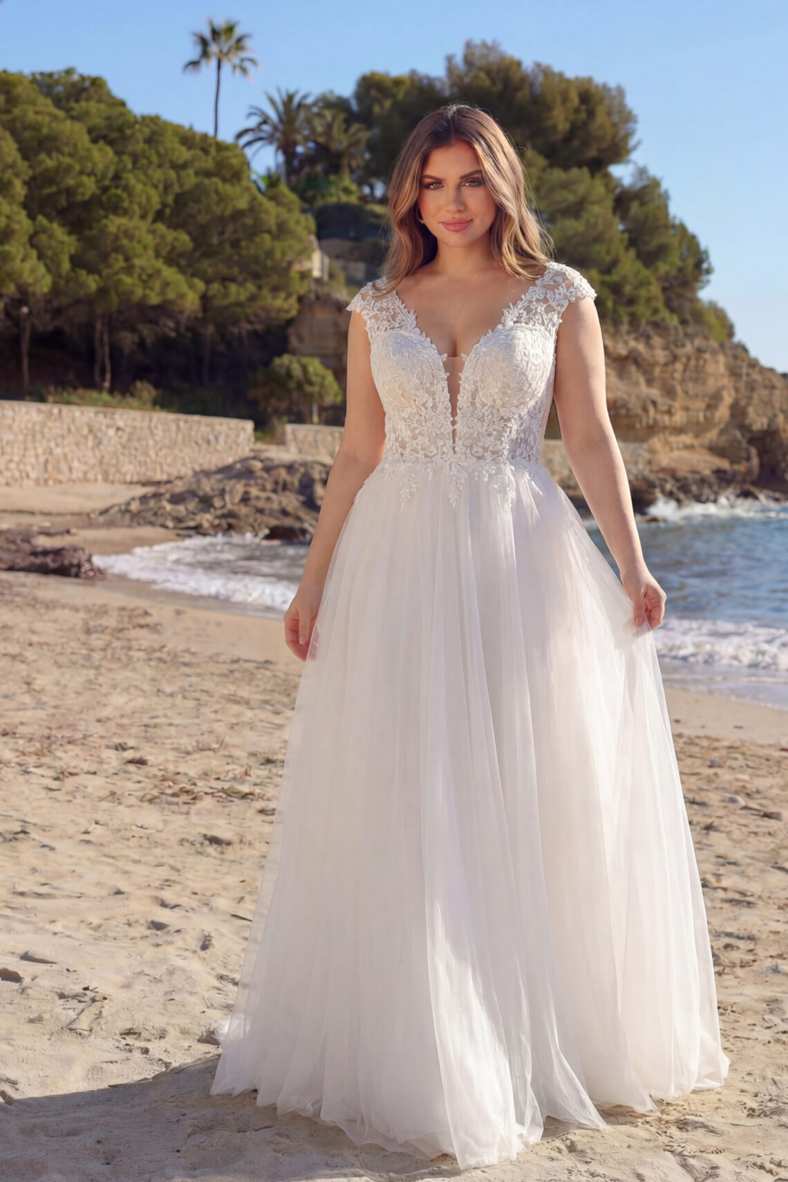 Brautkleid Harlem von Azuree kaufen bei Weddingworld 3