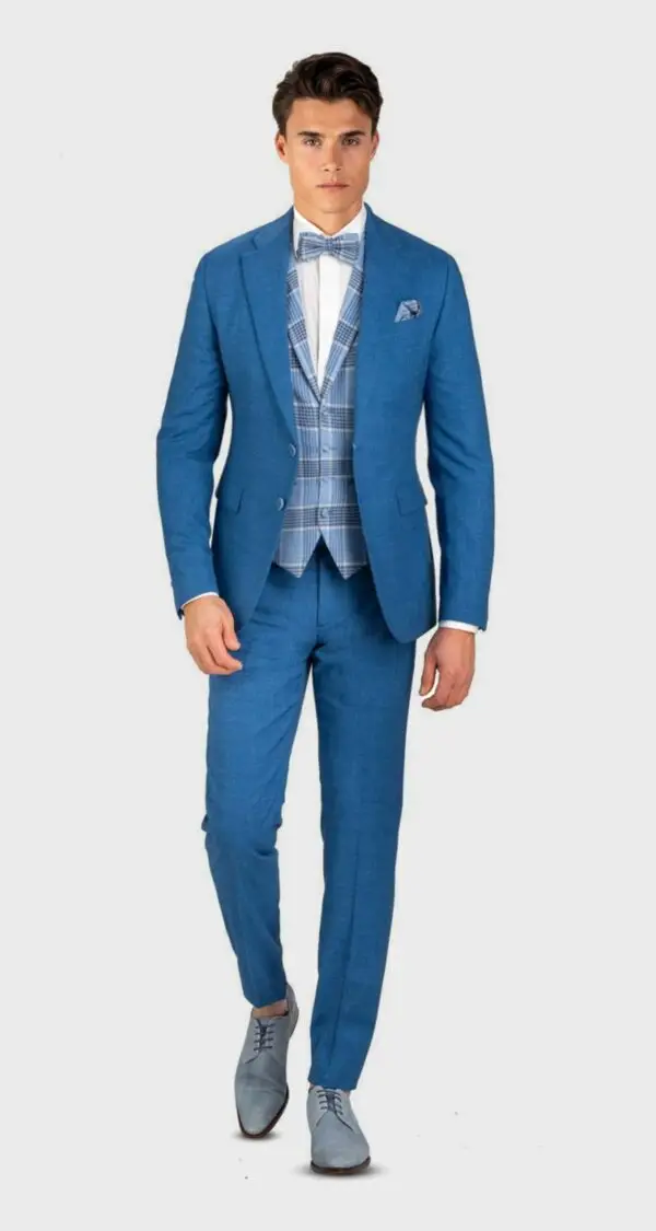 Bräutigam ROKA ROKA Maßanzug Blau