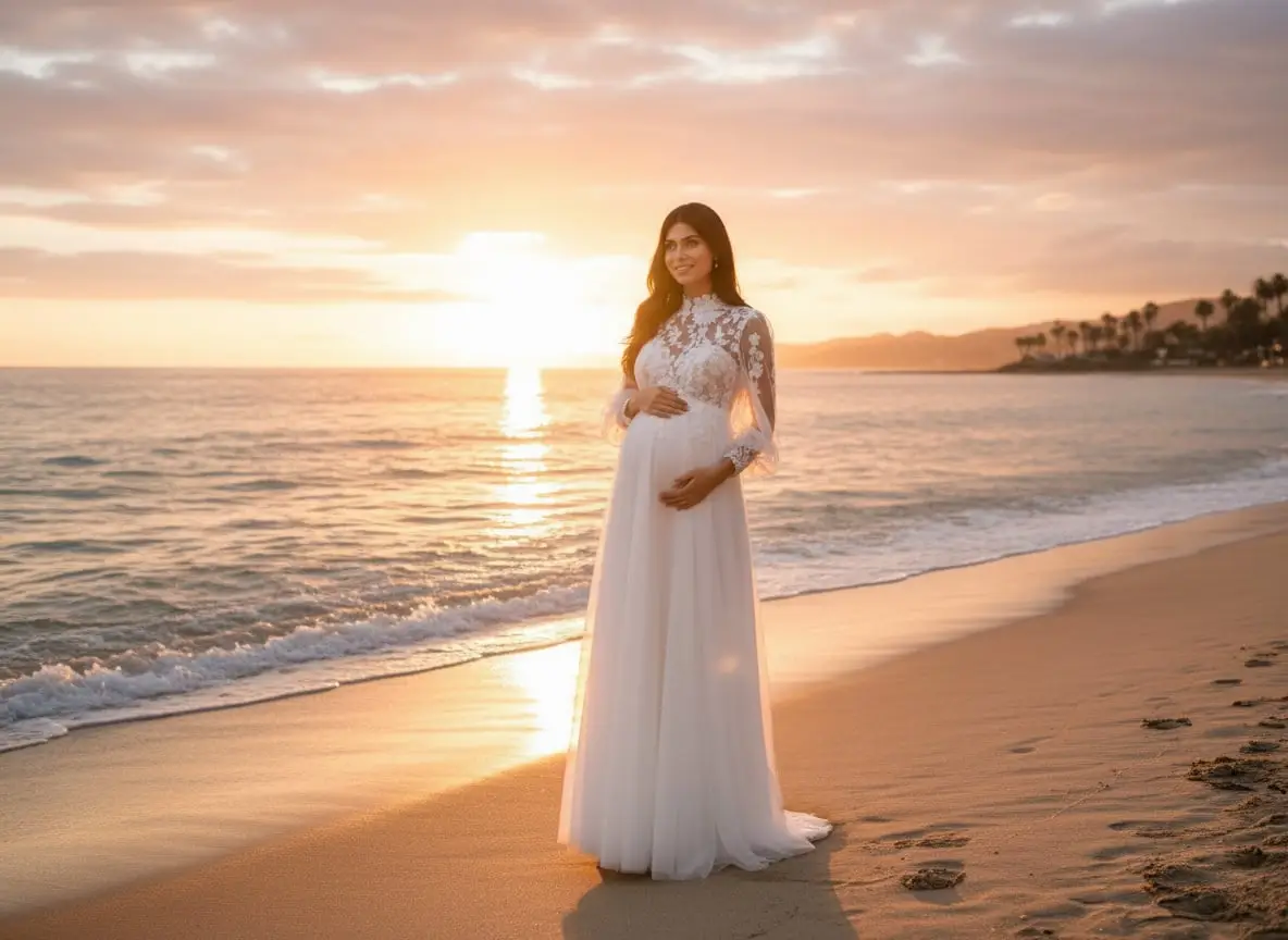 Brautkleid für Schwangere